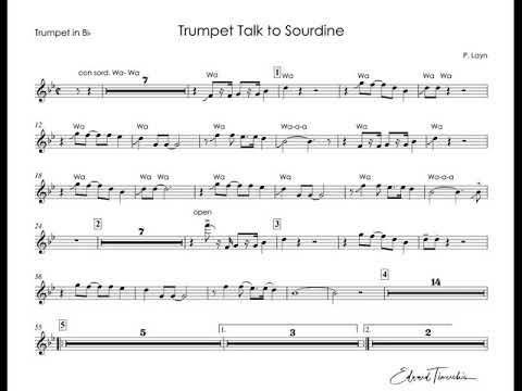 P. Layn - Talk To Sourdine - V. Chizhik trumpet