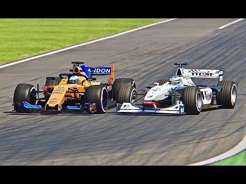 McLaren F1 2018 vs McLaren F1 1998 - Monza