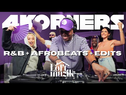 R&B Afrobeats DJ Mix | 4KORNERS | Jorja Smith Drake Frank Ocean Burna Boy  Cleo Sol - Loft Muzik 005