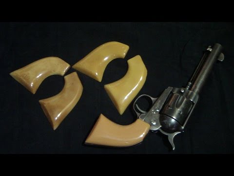 Tip on fitting the single action revolver grips