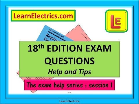18th EDITION EXAM QUESTIONS - HELP AND TIPS – Session 1