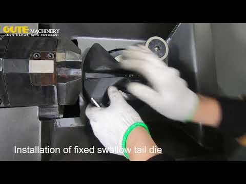 GUTE Machinery CNC Stirrup Bending Machine SGW12D-1/2 installation