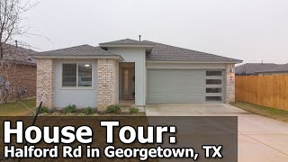 MLS House Tour: 104 Halford Rd in Georgetown, TX - Light and Bright With Contemporary Finishes