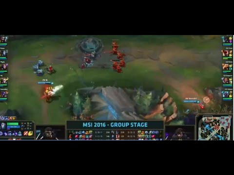 FW vs G2 | MSI Shanghai 2016 | [ 7/5/2016]