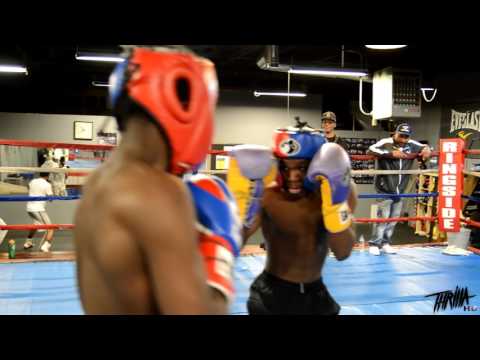 Tommy Robinson & Dai'juan Richardson Sparring