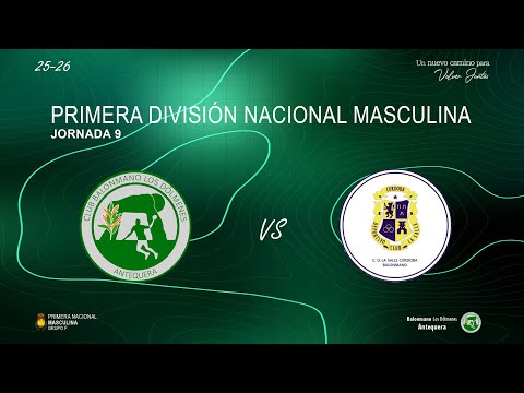 PDNM temporada 25/26 | Jornada 9 | BM Dólmenes Antequera vs Silbon Cordoplas La Salle