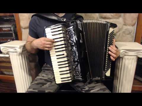 6046 - Black Merano Piano Accordion LMM 41 120 $599