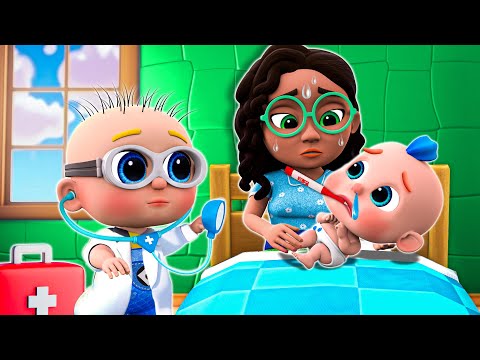 Baby is Sick Song - Babys Songs + More Nursery Rhymes & Kids Songs - Pupu & Popo Songs
