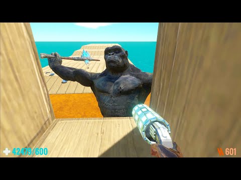 Defending the fortress from the attack of the monster army! Boss Attack! - Animal Battle Simulator