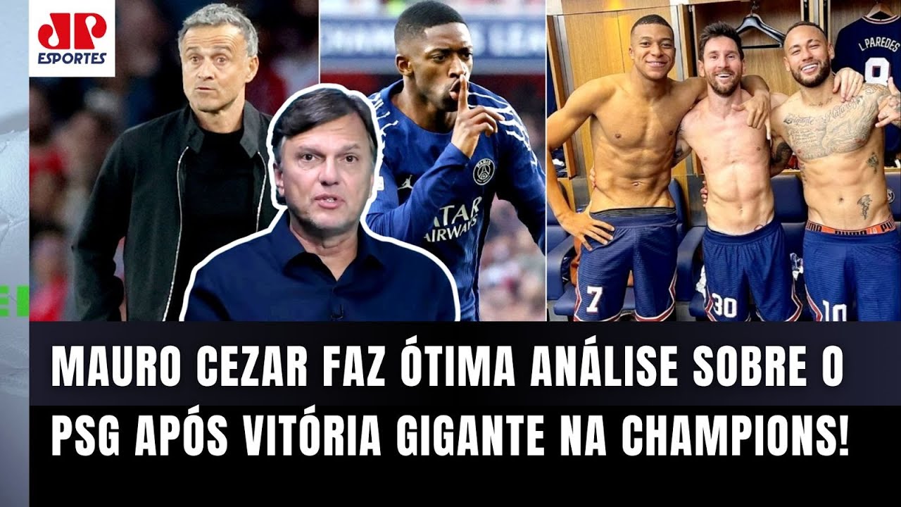 "Gente, o PSG TÁ MOSTRANDO que, sem o Neymar, Mbappé e Messi, é..." Mauro Cezar | Arsenal 0 x 1 PSG