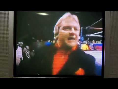 Mr Wonderful Paul Orndorff vs Peter Pompell  WWF CHAMPIONSHIP WRESTLING  February 1985