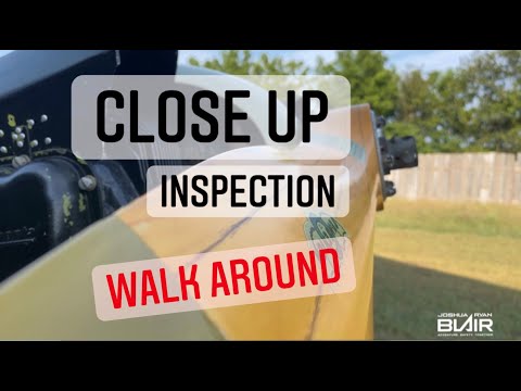 Real Close up Walk-Around Piper J3 Cub / Piper Preflight Inspection