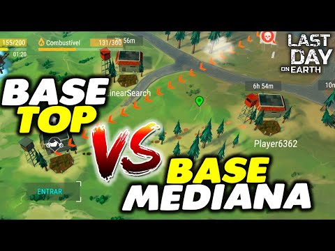 BASE TOP VS BASE MEDIANA INVASÃO DUPLA - Last Day On Earth