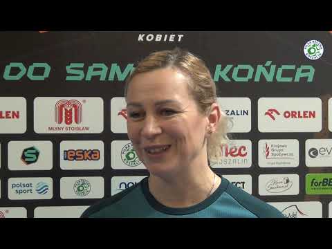 Joanna Dworaczyk, trener drużyny Młyny Stoisław Koszalin