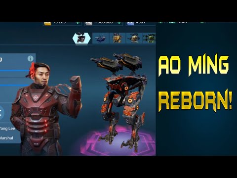 REVIVING THE AO MING! NEW TITAN PILOTS GAMEPLAY! (War Robots Test Server)