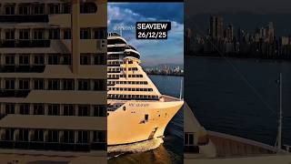MSC SEAVIEW cruzeiro  navio26/12/25 ‎⁨@cruzeiros2025⁩  Salvador chegando  #cruzeiro #google #shorts