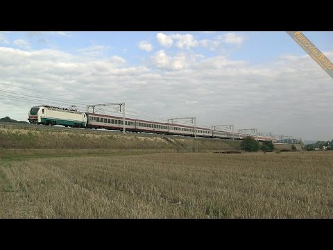 Euronight 235 in corsa a Civita Castellana - Euronight 235 running in Civita Castellana