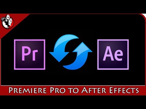Adobe Premiere Pro and After Effects workflow using Dynamic Link