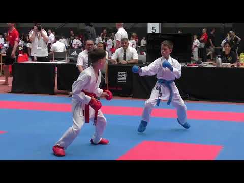 DM 2023 Schüler in Erfurt Kumite Jungen