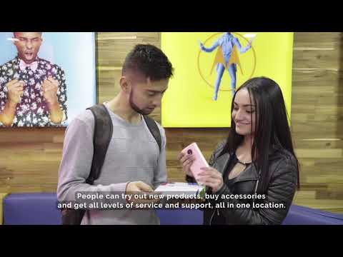 Motorola Flagship Store Bogotá Colombia Run by B2X