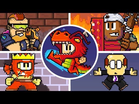 Dan The Man - The Final Stage With Dragon (No Damage).