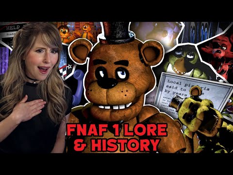 HORROR FAN REACTS TO FIVE NIGHTS AT FREDDY'S 1 LORE & HISTORY