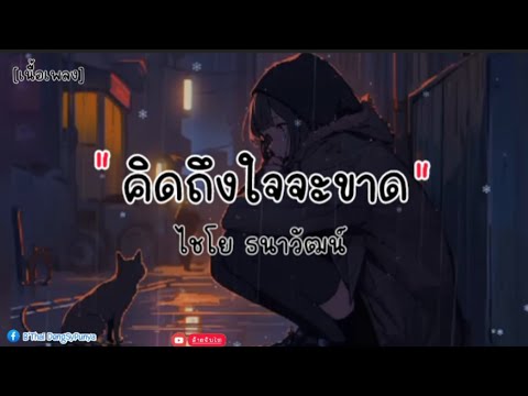 คิดถึงใจจะขาด - ไชโย ธนาวัฒน์ [เนื้อเพลง]🎶🎉❤️