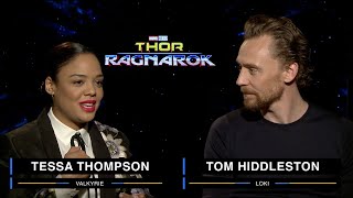 Tessa Thompson and Tom Hiddleston on Marvel Studios' Thor: Ragnarok video