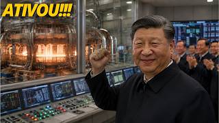 Veja o teste que a China fezdom seu Sol Artificial e tentaculos robóticos comandados por IA