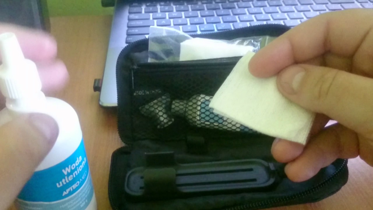 pomiar cukru CONTOUR PLUS ONE WYMIANA LANCETU / blood sugar measurement