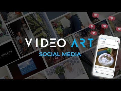 VIDEO ART SOCIAL MEDIA SERVICE