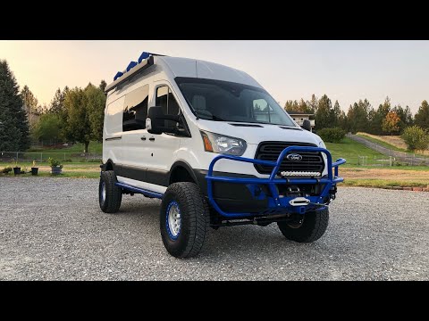 2015 Ford Transit Super Duty 4x4 Conversion walk around 