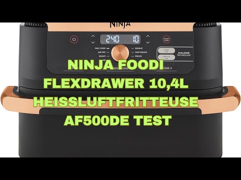 Ninja Foodi FlexDrawer 10.4l hot air fryer AF500de review