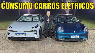Consumo de carros elétricos com 1 ou 2 motores