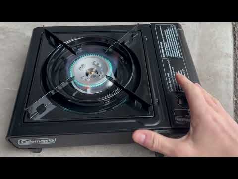 Coleman Classic 1 Burner Butane Stove, Portable Camping Stove Review