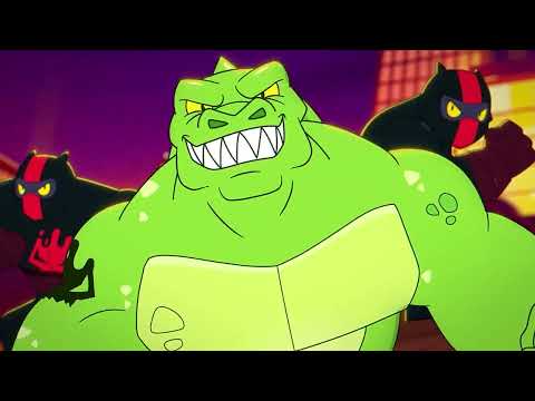 💥Héroes de Goo Jit Zu 💥 Ep. 13 - Parte 1 | METEOR MADNESS | DIBUJOS animados para NIÑOS