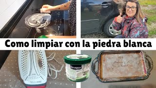 Como utilizar la PIEDRA BLANCA | Cuando pruebes este producto para limpiar, no querrás otro!