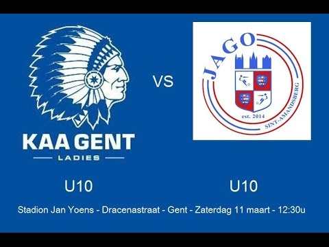KAA Gent Ladies U10 - JAGO Sint Amandsberg U10 jongens
