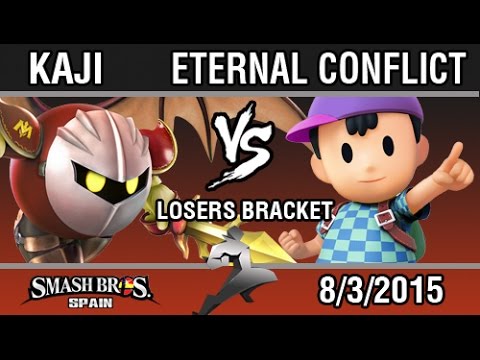 Òsom Fights National - Kaji (Meta Knight) VS. Eternal Conflict (Ness) SSB4 Losers Bracket