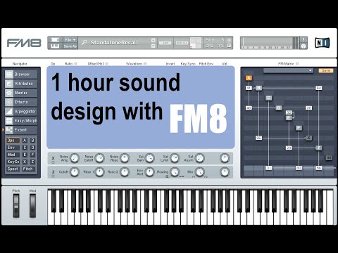 1 hour sound design w/ FM8