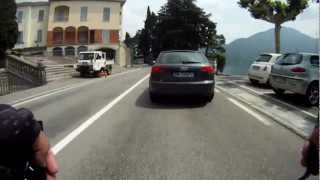 preview picture of video 'Traffic in Tremezzo...but great views of Lake Como!'