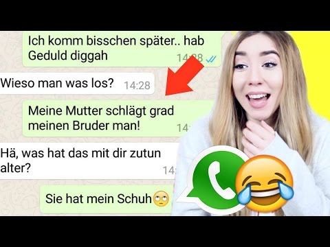 wenn WHATSAPP CHATS einfach BESCHEUERT sind
