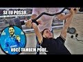 QUAL SUA DESCULPA? ELE FEZ O TREINO DE PEITO DO ALEMÃO