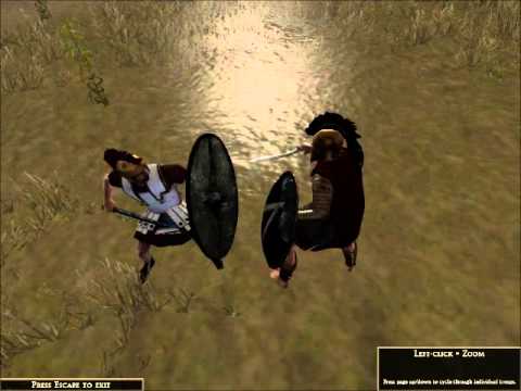 Rome 2: Champions duel 1 spartan vs greek?