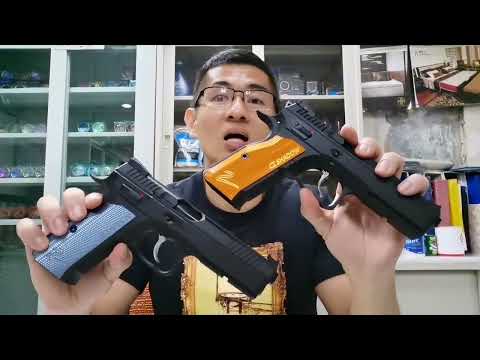 Testing the Kjworks CZ Shadow 2 w/ Orange CNC Aluminum Grip Panels