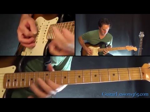 Burn Guitar Lesson Pt.2 - Deep Purple - Main Solo