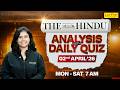The Hindu Newspaper Analysis For CLAT 2027 2 April 2026 Daily Current Affairs CLAT 2027