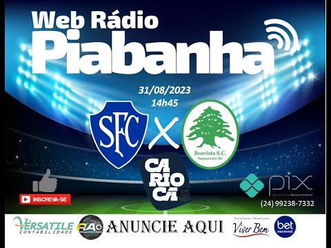 SERRANO X BOAVISTA - NARRAÇÃO AO VIVO E EXCLUSIVO - COPA RIO - 31/08/2023