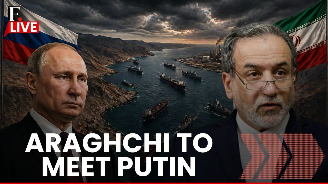 US Iran War LIVE: Russian President Putin Meets Iran FM Araghchi as Strait of Hormuz Remains Shut
