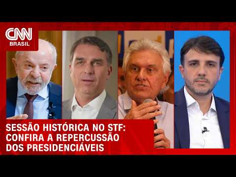 Os candidatos a presidência repercutem a sessão histórica do STF nesta quarta-feira (16) | CNN 360°
